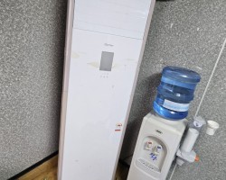 김천 쿠팡 물류센터 현장 냉난방기 30평 이전설치 완료