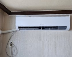 김천 한일부곡 벽걸이 냉방전용 이전설치 완료