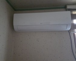 청송 교회 냉난방기 벽걸이 1등급 7대 설치 완료