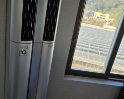 김천 강변로 상가 2층 스탠드 이전설치 완료