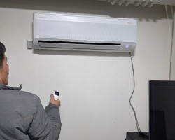 김천 공단 네오테크 냉난방기 9평 설치 완료